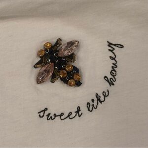 H&M Cream Sweet like Honey T-Shirt Size XL
